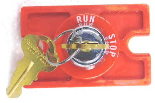 SWITCH, STOP, KEYED, 1 N.O./ 1 N.C. CONTACT DOVER # 9715952
