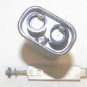 CAPACITOR, 2 MFD @ 600 VDC, SPADE CONNECTORS WESTINGHOUSE # X44DS2H07