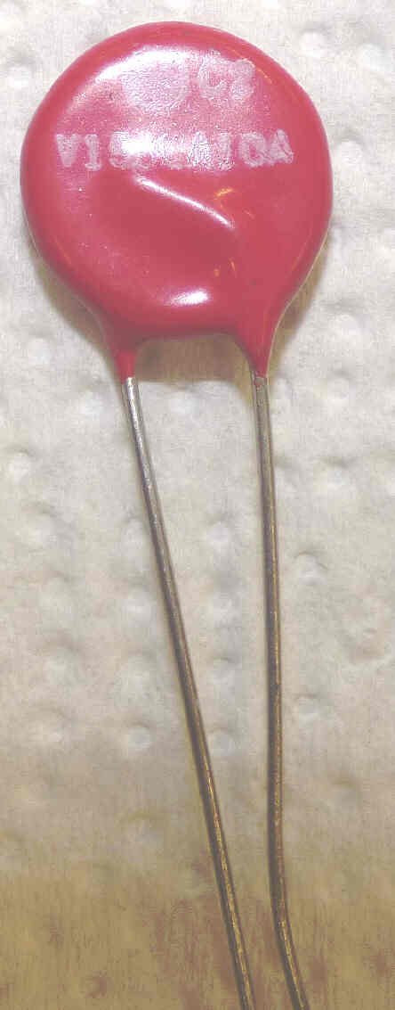 VARISTOR, METAL OXIDE, 10 JOULES, 150 VOLT GE # V150LA10A