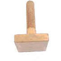 CONTACT, COPPER, 1 1/2 SQUARE X 3/8, STEM 2 5/8 X 1/2 OTIS # 14452