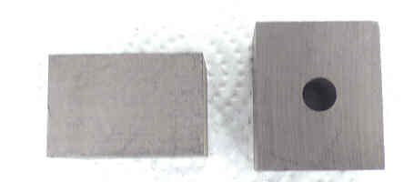 CONTACT, METAL GRAPHITE, 1 1/2 X 1 1/4 X 1, 5/16 HOLE WEST. # T441-H16