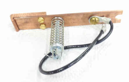 HOLDER, WITH W-CU05 AND 10 1/8 SHUNT & SPRING ASS'Y WESTINGHOUSE # P1524G01
