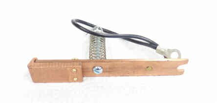 HOLDER, WITH W-CU05 AND 10 1/8 SHUNT & SPRING ASS'Y WESTINGHOUSE # P1524G01