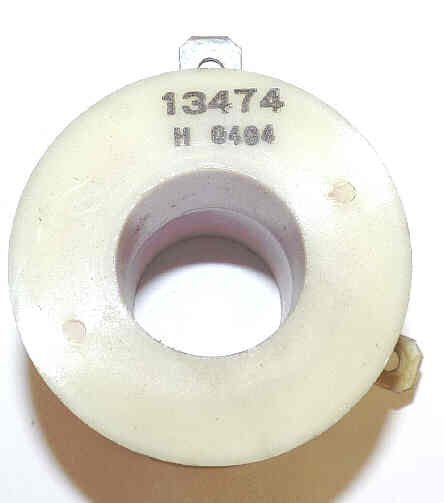 COIL, 1S MAGNET SW/ 1980T26, 39 OHM, 2.5 O.D. x 1.12 I.D. x 2.25 OTIS # 13474