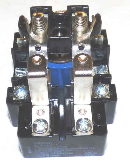 RELAY, POWER, MAGNETIC BLOWOUT, DPDT, 110 VDC OMRON # MGN2C-DC110