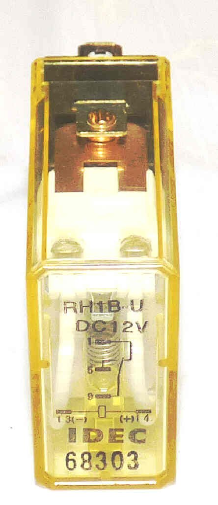 IDEC DPDT RELAY, 48 VDC, 8 PIN, IDEC # RH2B-U48VDC