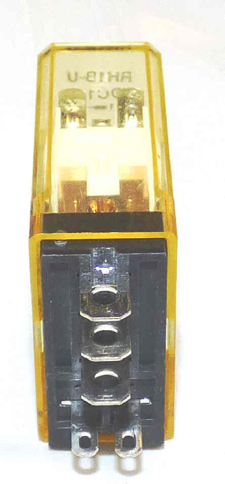 IDEC DPDT RELAY, 48 VDC, 8 PIN, IDEC # RH2B-U48VDC