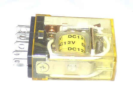 IDEC DPDT RELAY, 48 VDC, 8 PIN, IDEC # RH2B-U48VDC