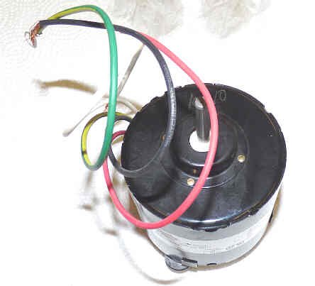 MOTOR, 115 VAC, .48 AMP, 2 SPEED, NYLUBE # FA-PB-9