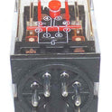 RELAY. 120 VAC. 2PDT, 8 PIN OCTAL WITH LAMP & TEST BUTTON LINE # MKHLM C120VAC