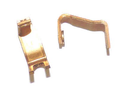 CONTACT, STATIONARY, SILVER TIP. GOLD PLATED, SHORT HAUGHTON # 3-20456-01