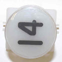 BUTTON, EXTENDED CAP FOR CALIFORNIA, WESTINGHOUSE A LINE # 14