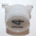BUTTON, EXTENDED CAP FOR CALIFORNIA, WESTINGHOUSE A LINE # 14