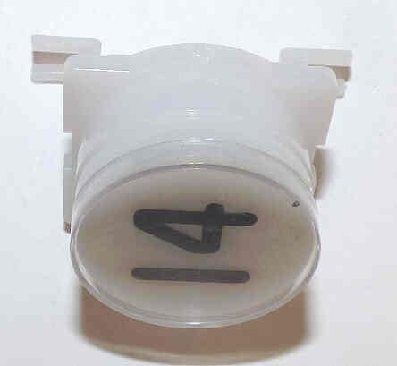 BUTTON, EXTENDED CAP FOR CALIFORNIA, WESTINGHOUSE A LINE # 14