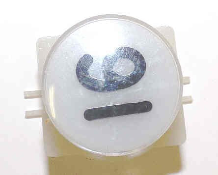 BUTTON, EXTENDED CAP FOR CALIFORNIA, WESTINGHOUSE A LINE # 16