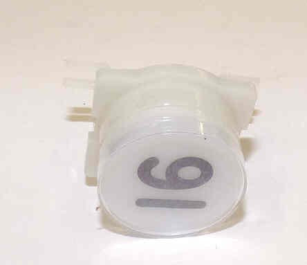 BUTTON, EXTENDED CAP FOR CALIFORNIA, WESTINGHOUSE A LINE # 16