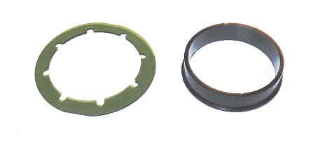 FERRULE & SPEED NUT,  A LINE CAR BUTTONS, LEXAN WESTINGHOUSE # 151B440H01