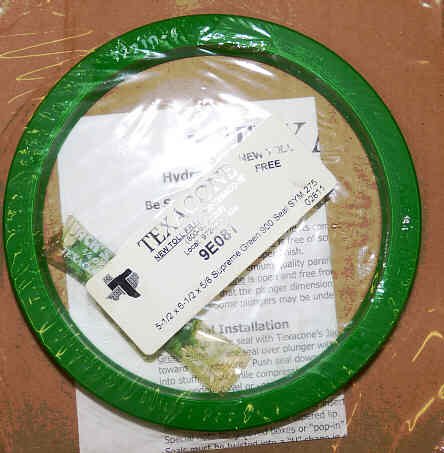 SEAL, SUPREME GREEN, 5 1/2 TEXACONE # 9E081 ARMOR # 10705-01