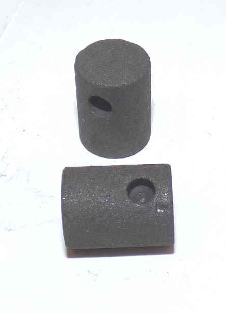 CONTACT, CARBON, 3/4 X 3/4 WITH LOCATING HOLE O-C81A