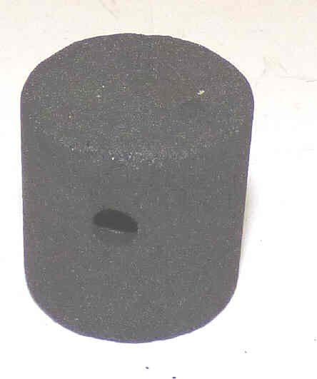 CONTACT, CARBON, 1 X 1 WITH LOCATING HOLE O-C82