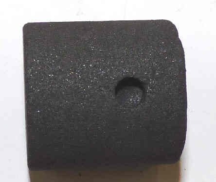 CONTACT, CARBON, 1 X 1 WITH LOCATING HOLE O-C82