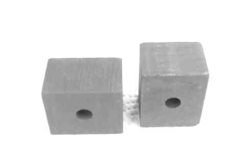 CONTACT, CARBON, 1 1/2 X 1 1/4 X 1, 5/16 HOLE WEST. # T441-H20