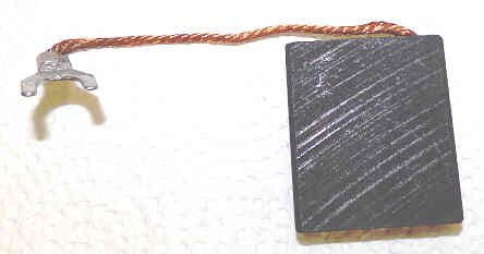 BRUSH, CARBON, SA45 GRADE EQUIVALENT, .250 X 1.50 X 1.750