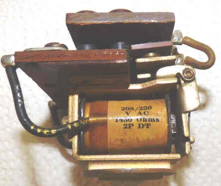 RELAY, DPDT, 208-230 VAC, 1430 OHM COIL AEMCO # 83-4372