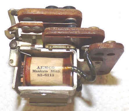 RELAY, 3PDT, 208-230 VAC, 1230 OHM COIL AEMCO # 83-6113