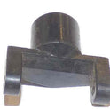 BUTTON, MACHINED PLASTIC, BLACK, BLANK, USED WITH 2 SWITCHES OTIS 323T1