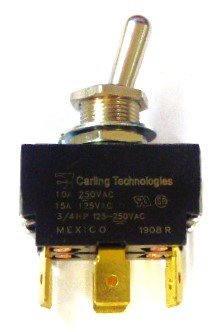 SWITCH, TOGGLE, CAR STATION USED WITH FAN, LIGHT, ETC. OTIS # 6559A3