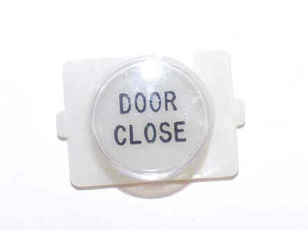 BUTTON, EXTENDED CAP FOR CALIFORNIA, E LINE CAR BUTTON DOOR CLOSE