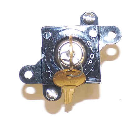 SWITCH, STOP, KEYED REPLACES 'E' LINE STOP SWITCH WESTINGHOUSE # 576B294G03