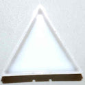 ARROW, FROSTED, LEXAN, 2 1/2 H, HALL LANTERN WESTINGHOUSE # 1718C18H01