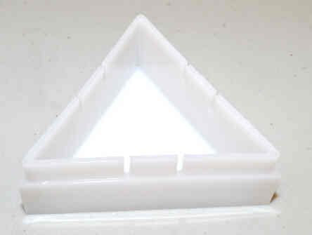 ARROW, FROSTED, LEXAN, 2 1/2 H, HALL LANTERN WESTINGHOUSE # 1718C18H01