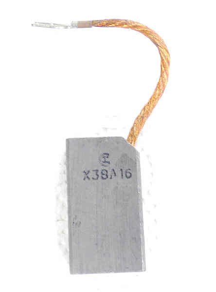 BRUSH, CARBON, WM56 GRADE, .500 X 1.000 X 1.750, 3 SHUNT WESTINGHOUSE # X38A16