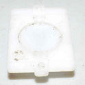 BUTTON, E LINE, CLEAR CAP, MARKED ARROW IN BLACK WESTINGHOUSE # 323C854H20