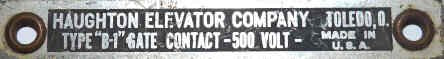 COVER, INSULATED, TYPE B-1 GATE SWITCH