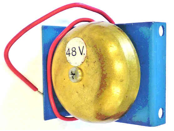 GONG, 48 VOLT, WITH MOUNTING BRACKET DOVER # 9871925