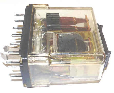 RELAY, 4PDT, 240 VAC, STRUTHERS-DUNN # 219XDXPLM-240VAC