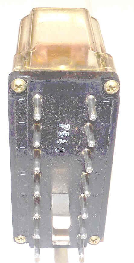 RELAY, 4PDT, 240 VAC, STRUTHERS-DUNN # 219XDXPLM-240VAC