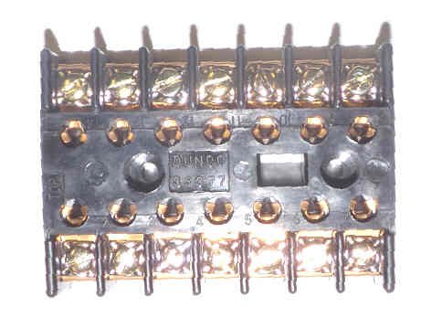 BASE, SOCKET, RELAY 14 PIN STRUTHERS-DUNN # 33377