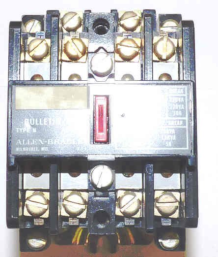CONTACTOR, 4 POLE, N.O., 208 VAC COIL ALLEN BRADLEY #700-N400A20