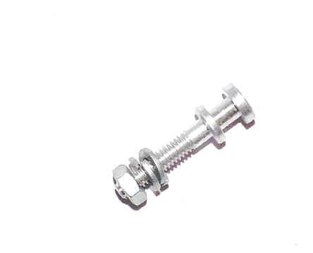 HOOK, PAD, ALUMINIUM, MACHINED, 1 3/4 O.A., 1 3/16 X 1/4 THREADED