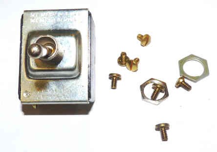 SWITCH, TOGGLE, 3PST, 2 POSITION, ON-OFF, NON-SPRING RETURN CH-TS3PST