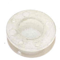 BUTTON, ELEMENT, WHITE, ROUND, ENGRAVED # 3 GAL # PB1-0187N