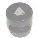 BUTTON, HOT STAMPED OR ENGRAVED, 1 DIAMETER, MARKED ARROW OTIS # 323BD1-