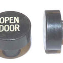 BUTTON, HOT STAMPED, 1 DIAMETER, MARKED DOOR OPEN OTIS # 323BD1-