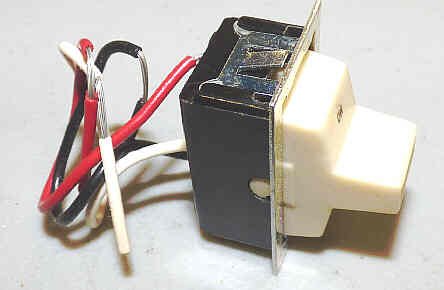 SWITCH, REMOTE CONTROL, 3AMP 25VAC IVORY, GENERAL ELECTRIC # RFS6