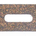 SPACER, CORK, OPERATOR BASE, 4 x 1 1/4 x 1/8 CORK W/ 1 5/16 SLOT